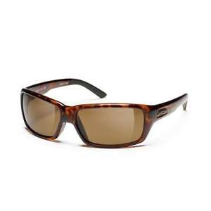  Smith Backdrop Polarized Glass Sunglasses   Tortoise/Brown 