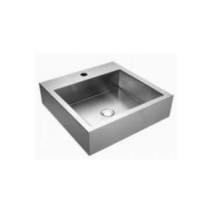  Fluid Single Bowl Stainless Steel Lavatory Sink ASC1818 X 