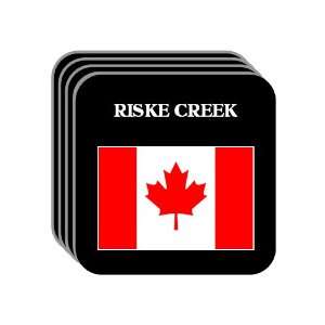 Canada   RISKE CREEK Set of 4 Mini Mousepad Coasters 