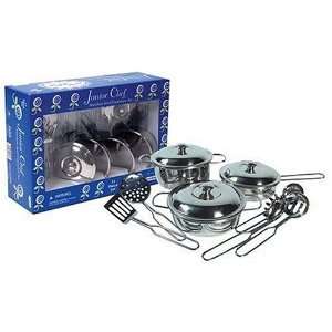  Junior Chef Cookware  11 PC Toys & Games