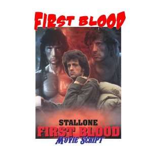   Sylvester Stallone FIRST BLOOD Movie Script   WoW!!!: Everything Else