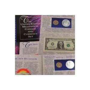  2000 Millenium Coin & Currency Collection   GVT Pkg Toys 