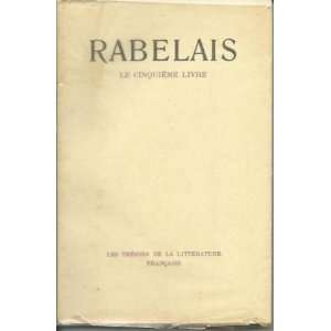 Le cinquième livre Rabelais  Books