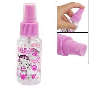    75ML Pink Clear Plastic Make up Empty Spray Bottle New: Beauty