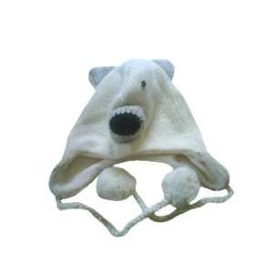 Polar Bear Pom Pom Headpiece: Sports & Outdoors