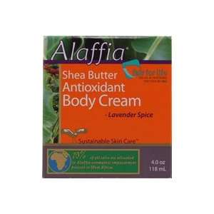   Shea Butter Antioxidant Body Cream Lavender Spice    4 oz: Beauty
