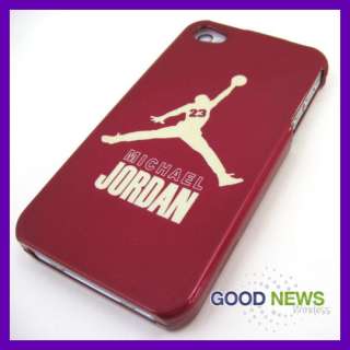 for Verizon Sprint AT&T Apple iPhone 4 4S   Jordan Hard Case Phone 