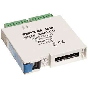 Opto 22 SNAP AIV 8   SNAP Analog Input Module, 8 Channel,  10 VDC to 