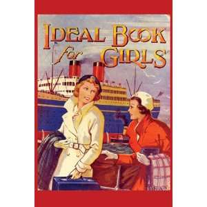  Ideal Book for Girls 28x42 Giclee on Canvas