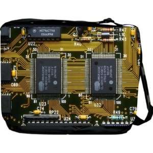  Rikki KnightTM Computer Chip Design Messenger Bag   Book 