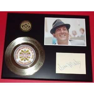  Dean Martin 24kt Gold Record Signature Series LTD Edition 
