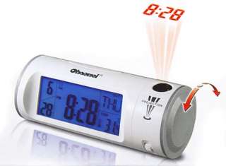 Sound Voice Control Backlight Projection Alarm Clock  
