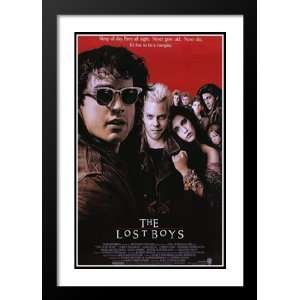  The Lost Boys 32x45 Framed and Double Matted Movie Poster 