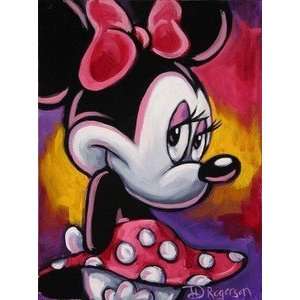   Minnie Bright Disney Fine Art Giclee By Tim Rogerson