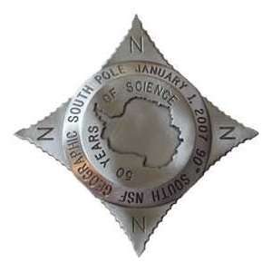  2007 USGS South Pole Marker Paperweight Patio, Lawn 