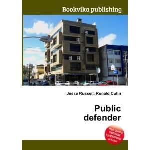 Public defender Ronald Cohn Jesse Russell  Books