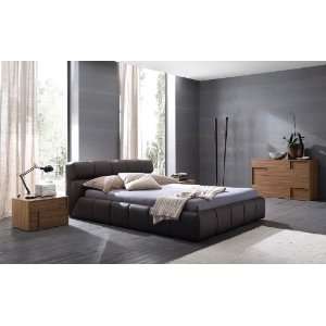  Rossetto   Cloud Brown King Bed   T411602375A06: Home 