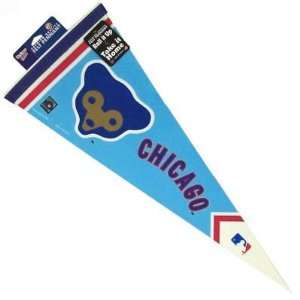  Chicago Cubs Cubbie Bear Blue Premium Pennant: Sports 