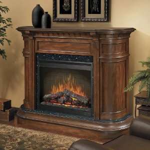     63 Flat Wall Electric Fireplace (Burnished Walnut)   SOP 475 BW
