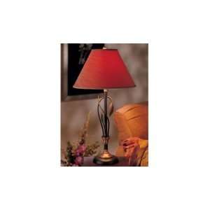   Forge 26 6760 10 Forged Leaves Vase Table Lamp