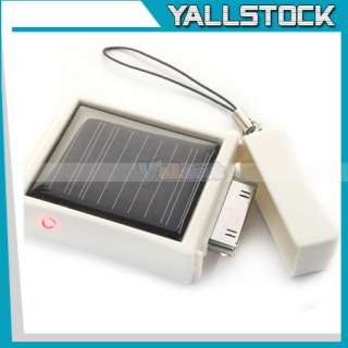 Lighter Shape 3G 3Gs iPhone4 Solar Power Charger White  
