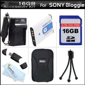  16GB Accessory Kit For Sony MHS PM5 Bloggie HD Video 