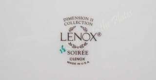 Lenox China SOIREE Platinum 5 Piece Place Setting 1st Quality NIB 
