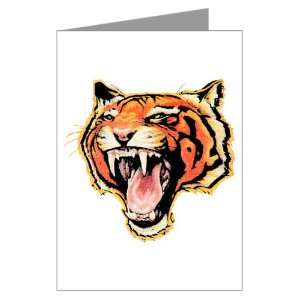  Greeting Card Wild Tiger 