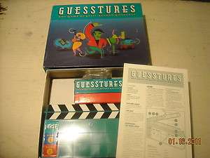 Guesstures Charade Game Milton Bradley MB  in US 