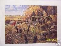 Print by Charles Freitag Out To Pasture LE S/N  