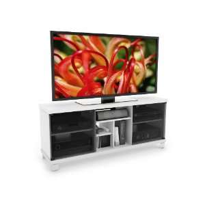Sonax T 115 CHT Holland 60 Inch TV/Gaming Bench in Frost White:  