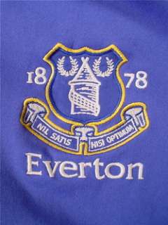 EVERTON FC Short Sleeve Soccer Jersey (Youth Medium) Blue  