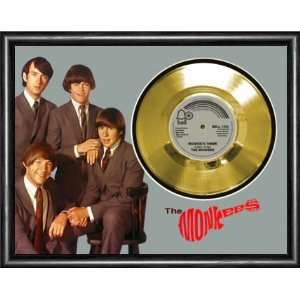  The Monkees Monkees Theme Framed Gold Record A3 Musical 