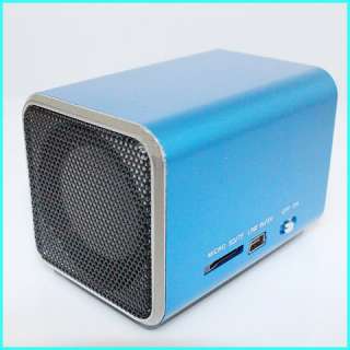5mm USB Audio Sound Box Speaker Music Angel GB V204BL  