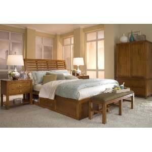  Highland Park King Size Park Bench Bed with Underbed 