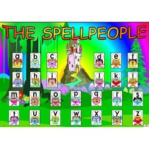  The Spellpeople Place Mat Toys & Games