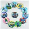 Lot Wholesale 24pc Smurf Smurfette Pins Buttons Badges Boys Girls 