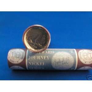 2005 Westward Journey Nickels   Buffalo   US Mint Wrapped   P & D Roll 