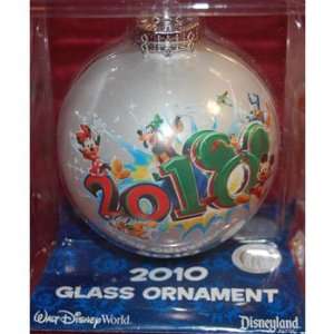  2010 Disney Characters Christmas Ornament