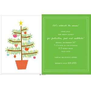  CHRISTMAS TREE HOLIDAY PARTY INVITATIONS: Health 