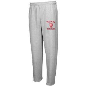  Indiana Hoosiers Ash Collegiate Logo Sweatpants (Small 