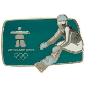  2010 Winter Olympics Silhouette Snowboarding Collectible 