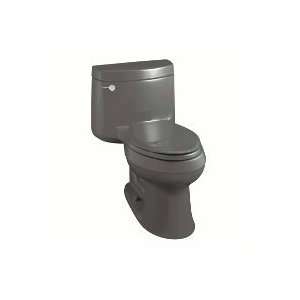  Kohler K 3489 Cimarron 1 Pc Elngted Toilet, Thnder Grey 