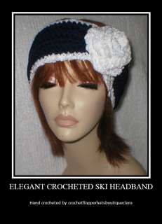Crochet Ladies Teens Chic Ski Head Wrap 9 Choices  