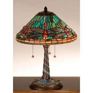 21H Dragonfly Cone Table Lamp