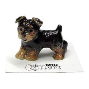  YORKSHIRE TERRIER Puppy Dog Smoky New Figurine MINIATURE 