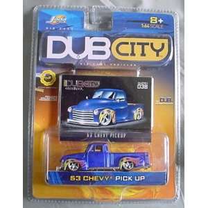  Dub City Old Skool 53 Chevy Pick Up BLUE 2003 038: Toys 