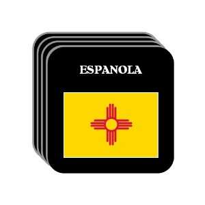  US State Flag   ESPANOLA, New Mexico (NM) Set of 4 Mini 