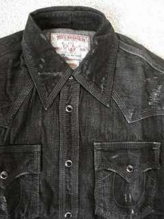   western shirt in Dark Trouble shoot. 100% cotton. Retail $213
