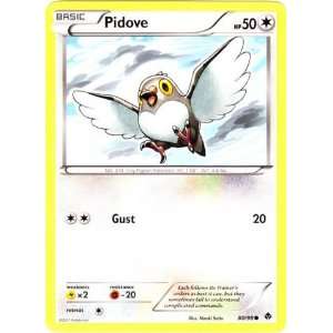  Pokemon   Pidove (80)   Emerging Powers   Reverse Holofoil 